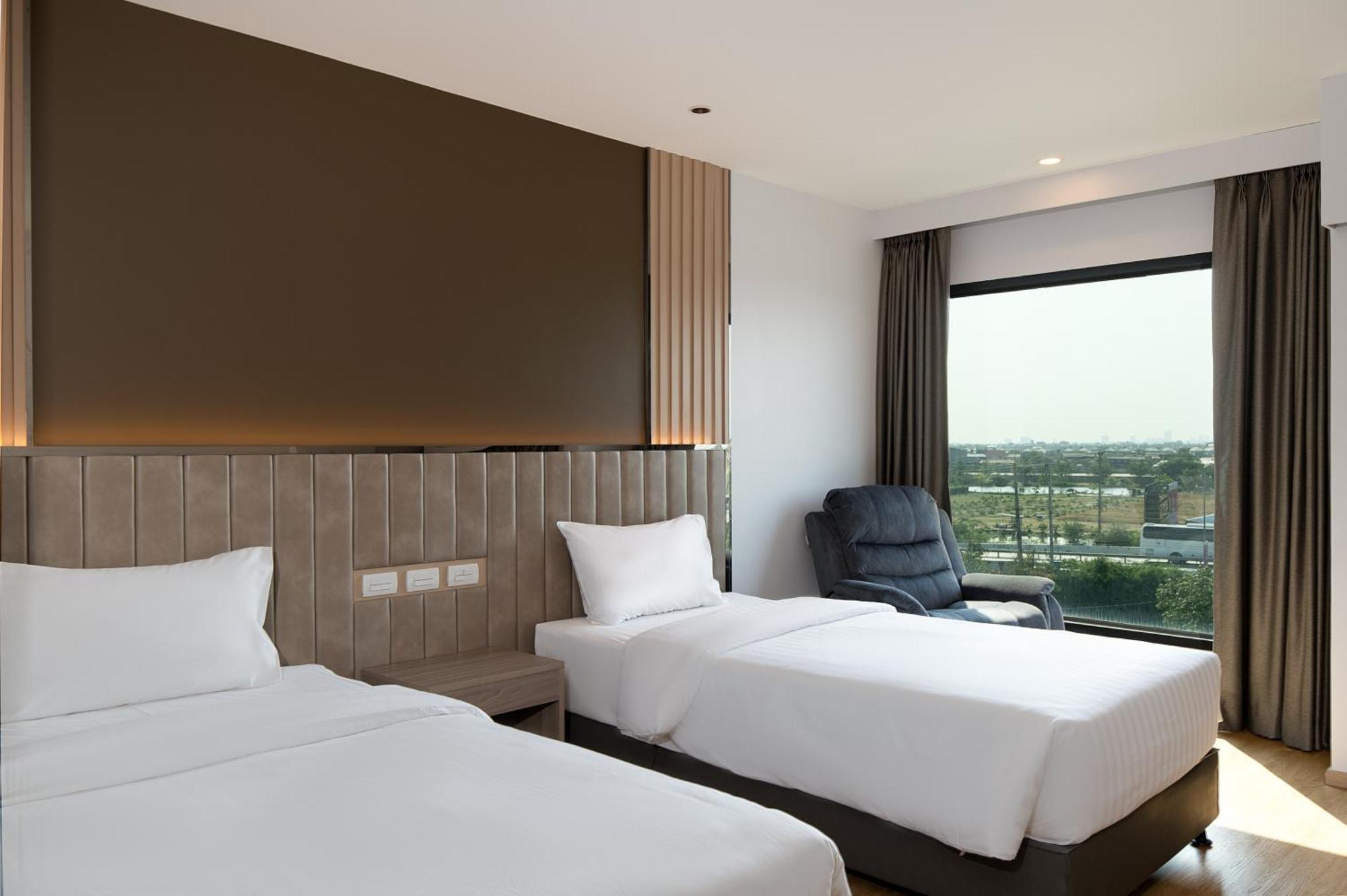 Crystal Srivaree Suvarnabhumi Hotel Ban Khlong Bang Krathiam 客房 照片